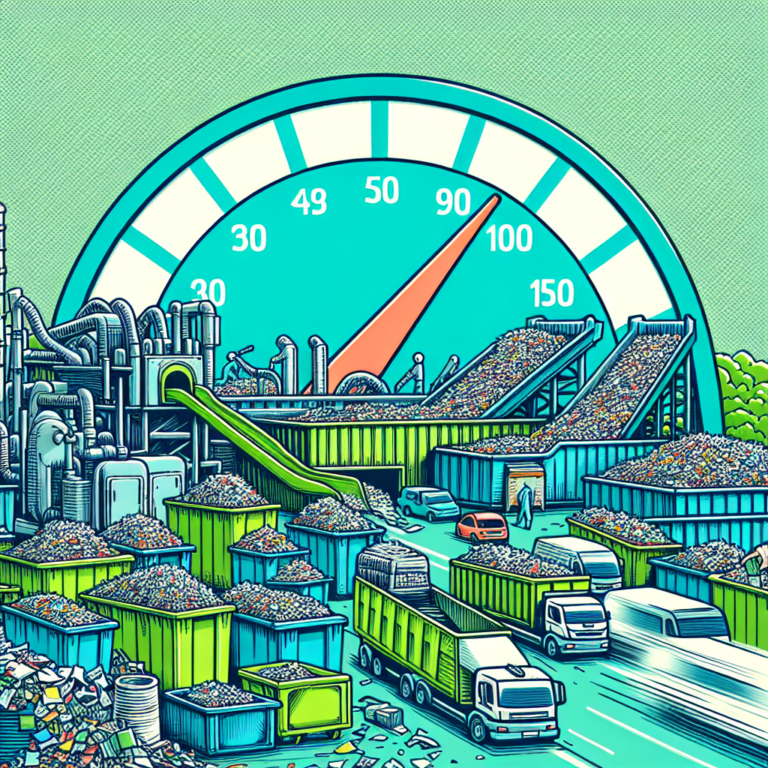 Wisconsin Recycling Center Has Very Precise Speed Limit