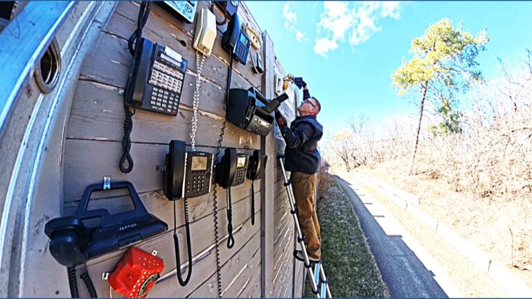 ‘Phone Banksy’ expands quirky public art project on freeway noise barrier