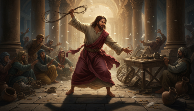 Focusing on Jesus’s Fierce Love & Righteous Anger