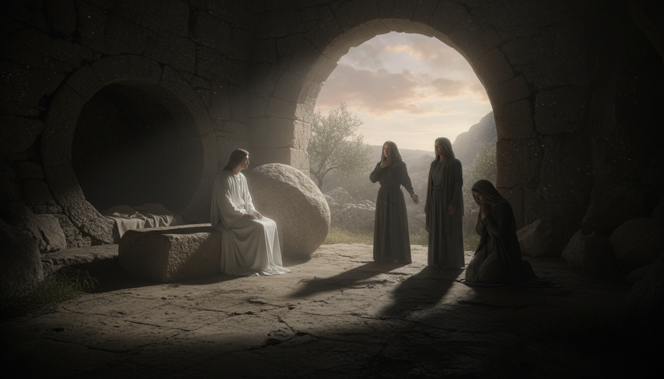 To give you the best options, it helps to break down the different angles of Mark 16:6.