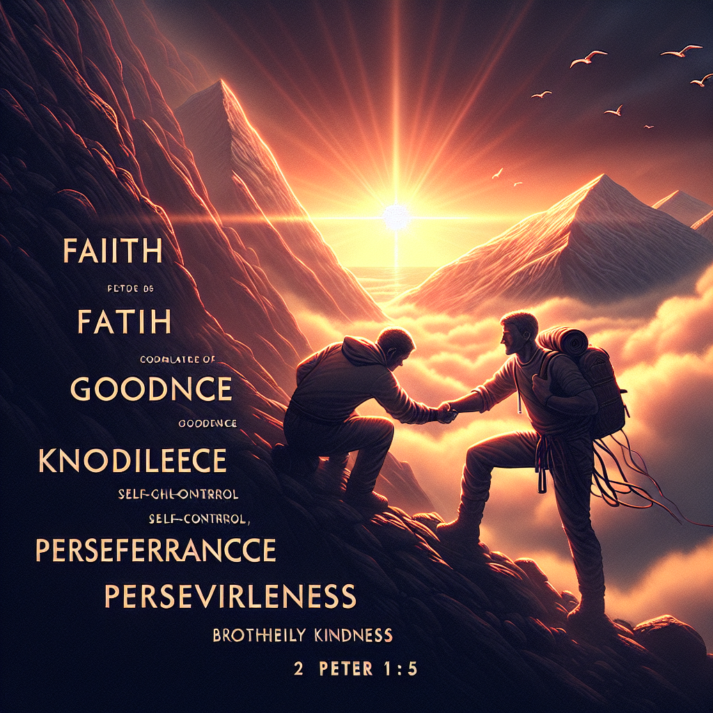 Building Faith: Embracing Virtue in 2 Peter 1:5