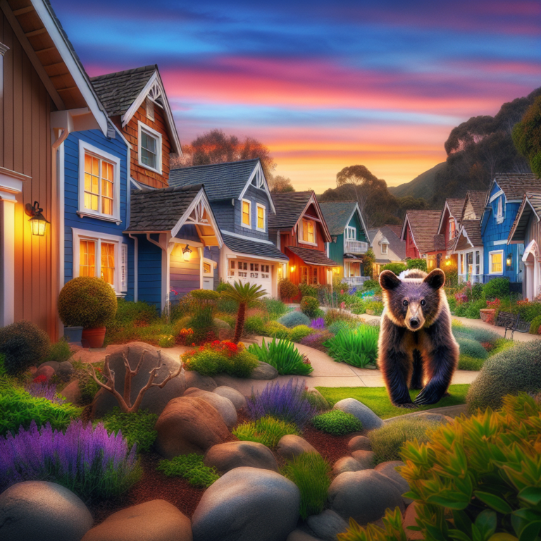 Small bear spotted in an Arroyo Grande neighborhood