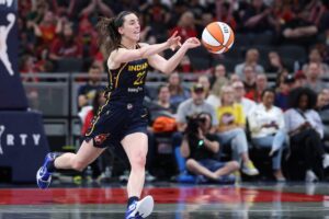 Caitlin Clark probable (back) for Fever’s game against Golden State Valkyries