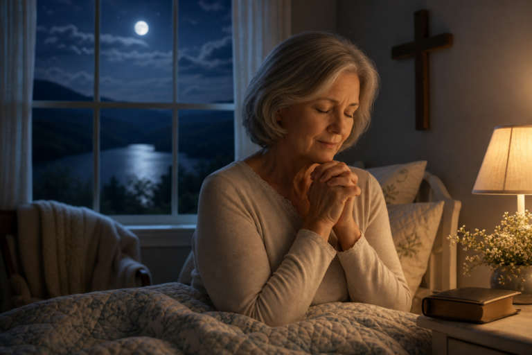 Discover Peaceful Nights: 5 Faith-Based Strategies to Banish Nighttime Anxiety for Christians Over 50