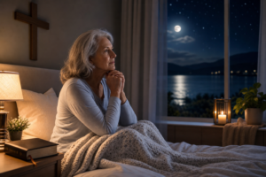How to Find Peace Amidst Racing Thoughts: A Christian's Guide to Beating Nighttime Anxiety After 50