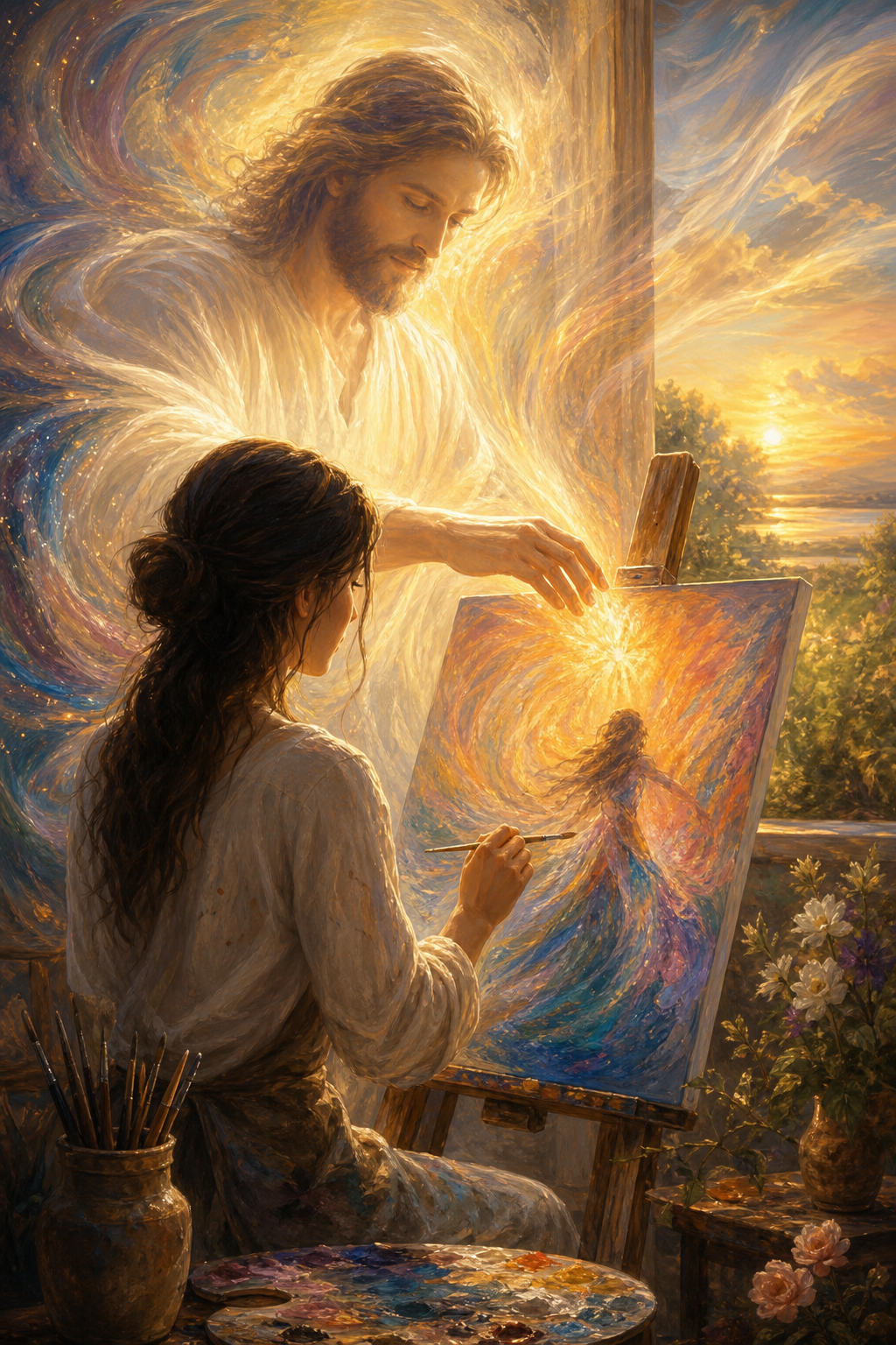 Crafted by Grace: Embracing the Divine Artist Within