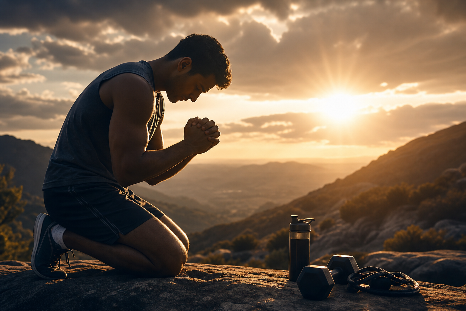 Guided by Strength: A Personal Prayer for Health and Fitness