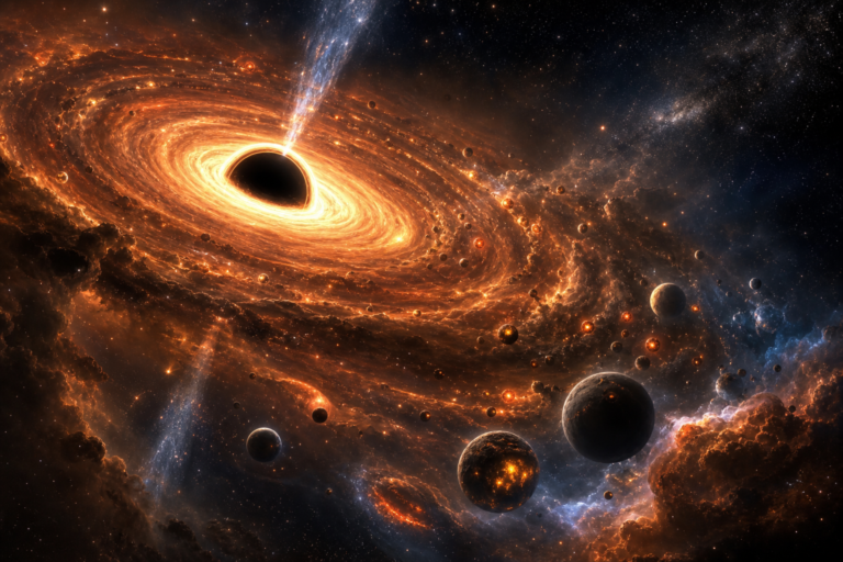 Supermassive black holes could be the universe's biggest planet nurseries – Phys.org