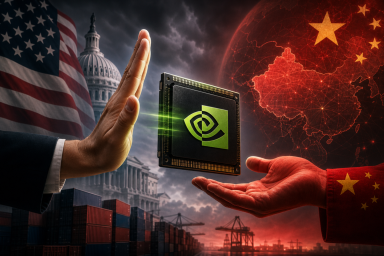 U.S. takes step to halt Nvidia AI chip shipments to Chinese firms outside China