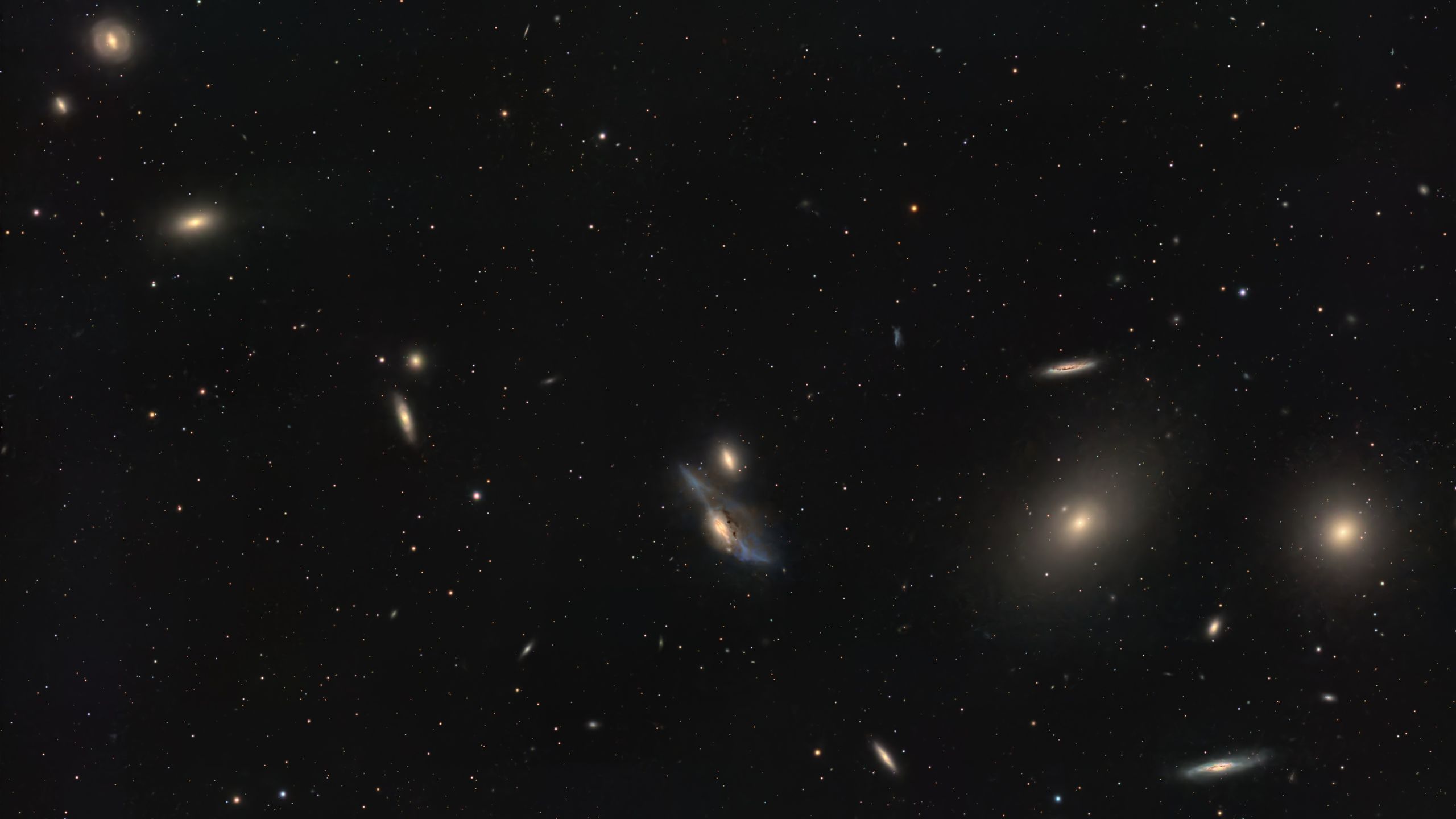 Astrophotographer captures remarkable view of galactic 'Eyes' with backyard telescope