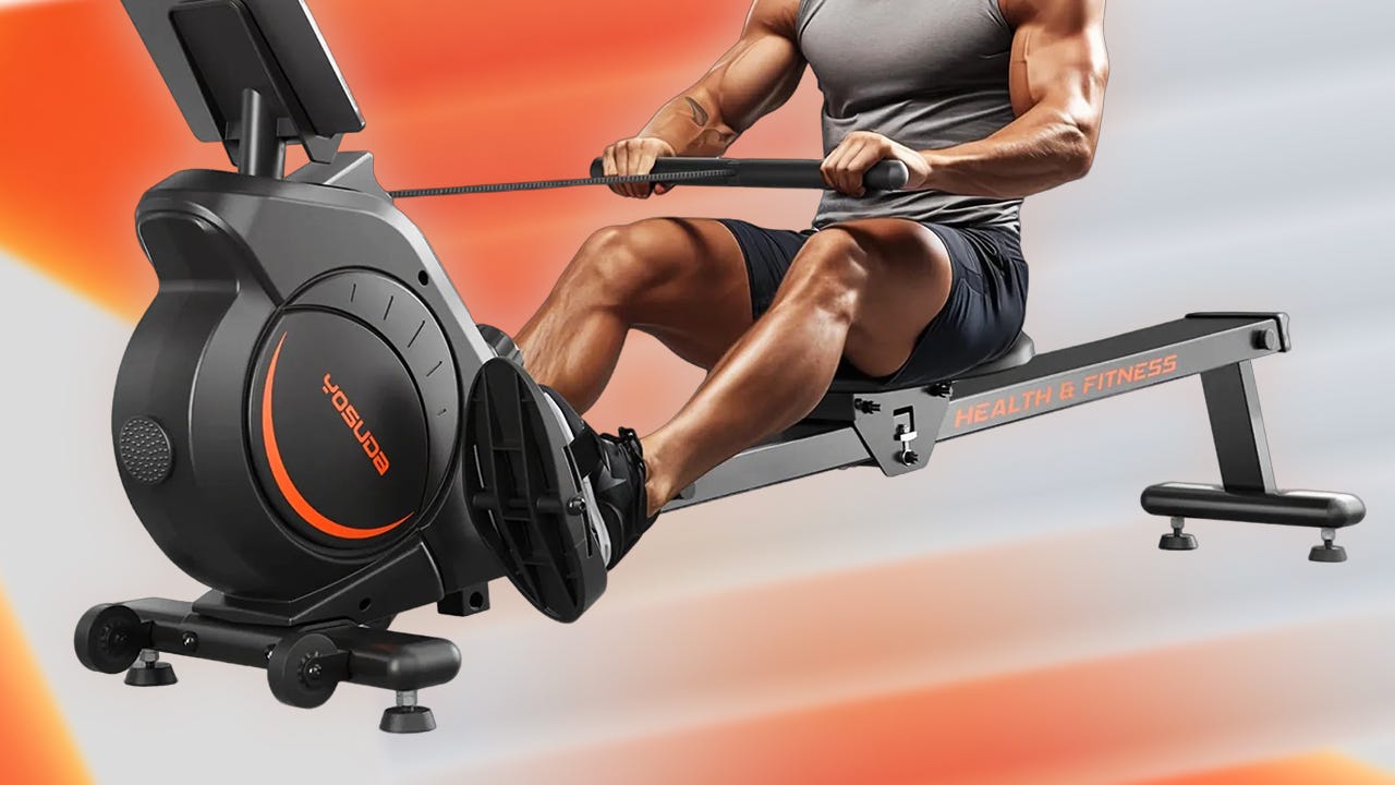 Save 40% Off a Popular Magnetic Rower Exercise Machine on Amazon, Now Under $150