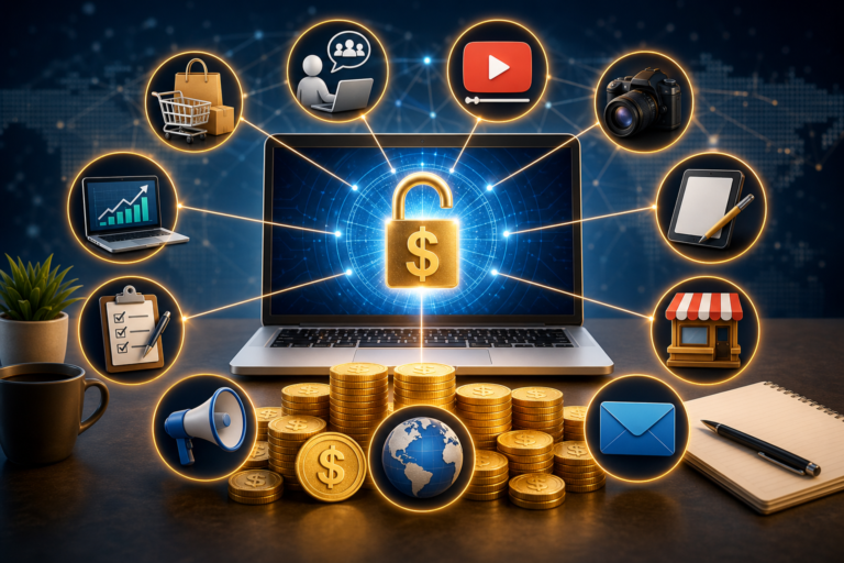 Unlocking Digital Dollars: 10 Proven Strategies to Make Money Online