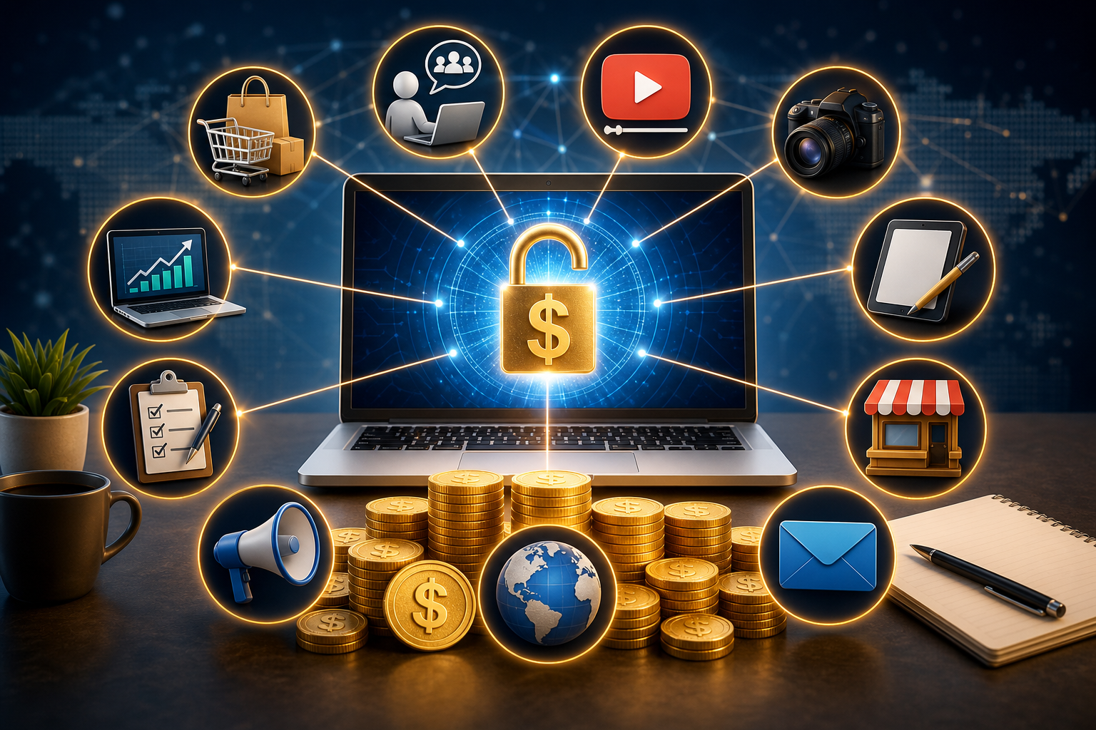 Unlocking Digital Dollars: 10 Proven Strategies to Make Money Online