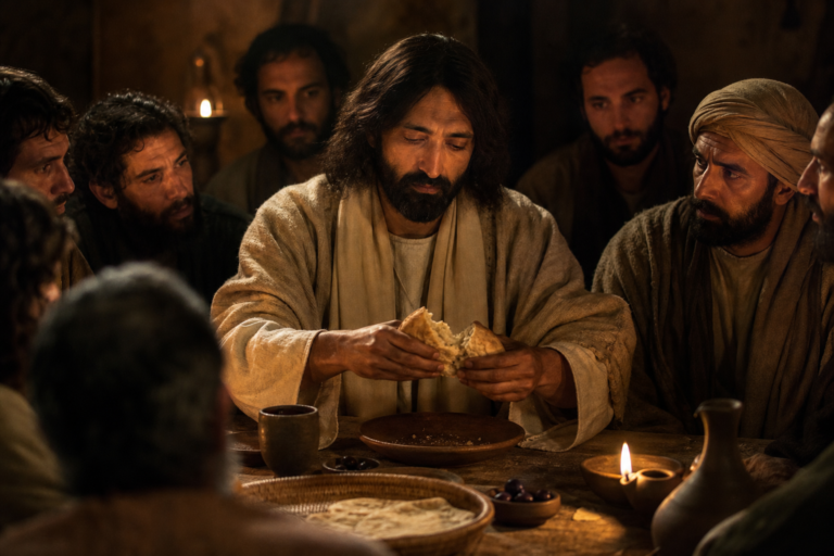 Breaking Bread: The Profound Moment in Mark 14:22
