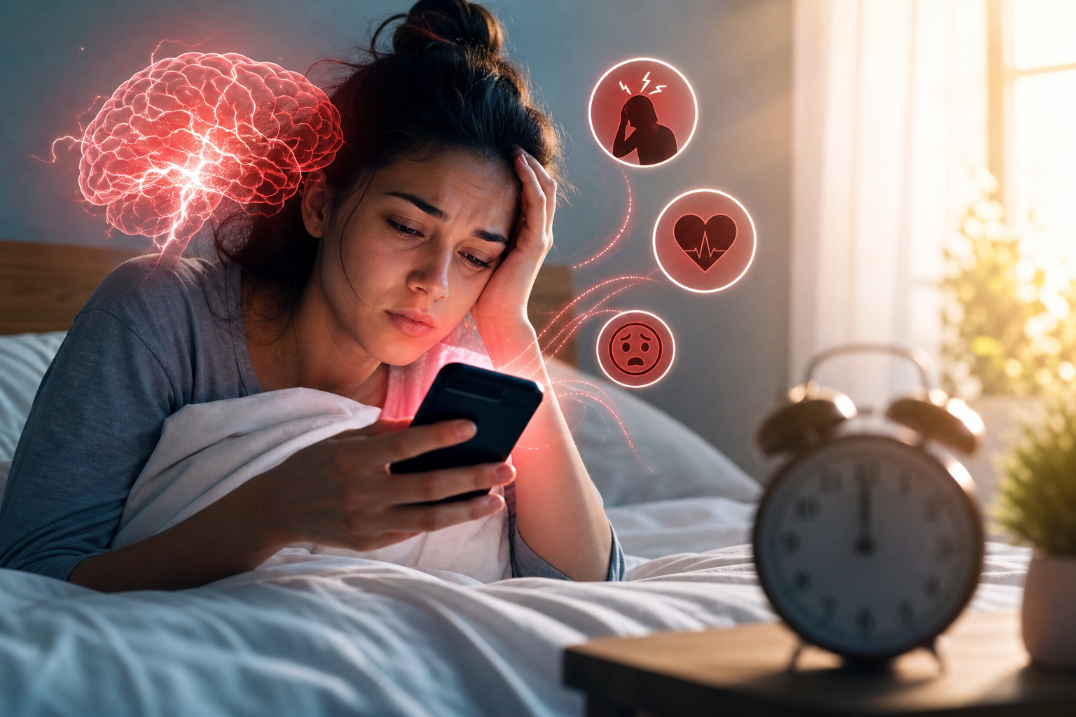 Checking your phone right after waking up? Doctors warn it may raise stress levels | Health News