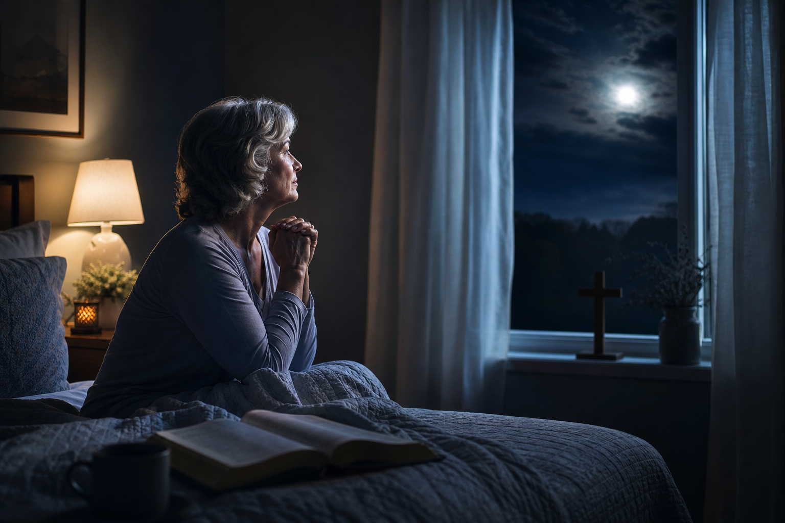 Finding Peace in the Darkness: A Christian’s Guide to Overcoming Midnight Anxiety After 50