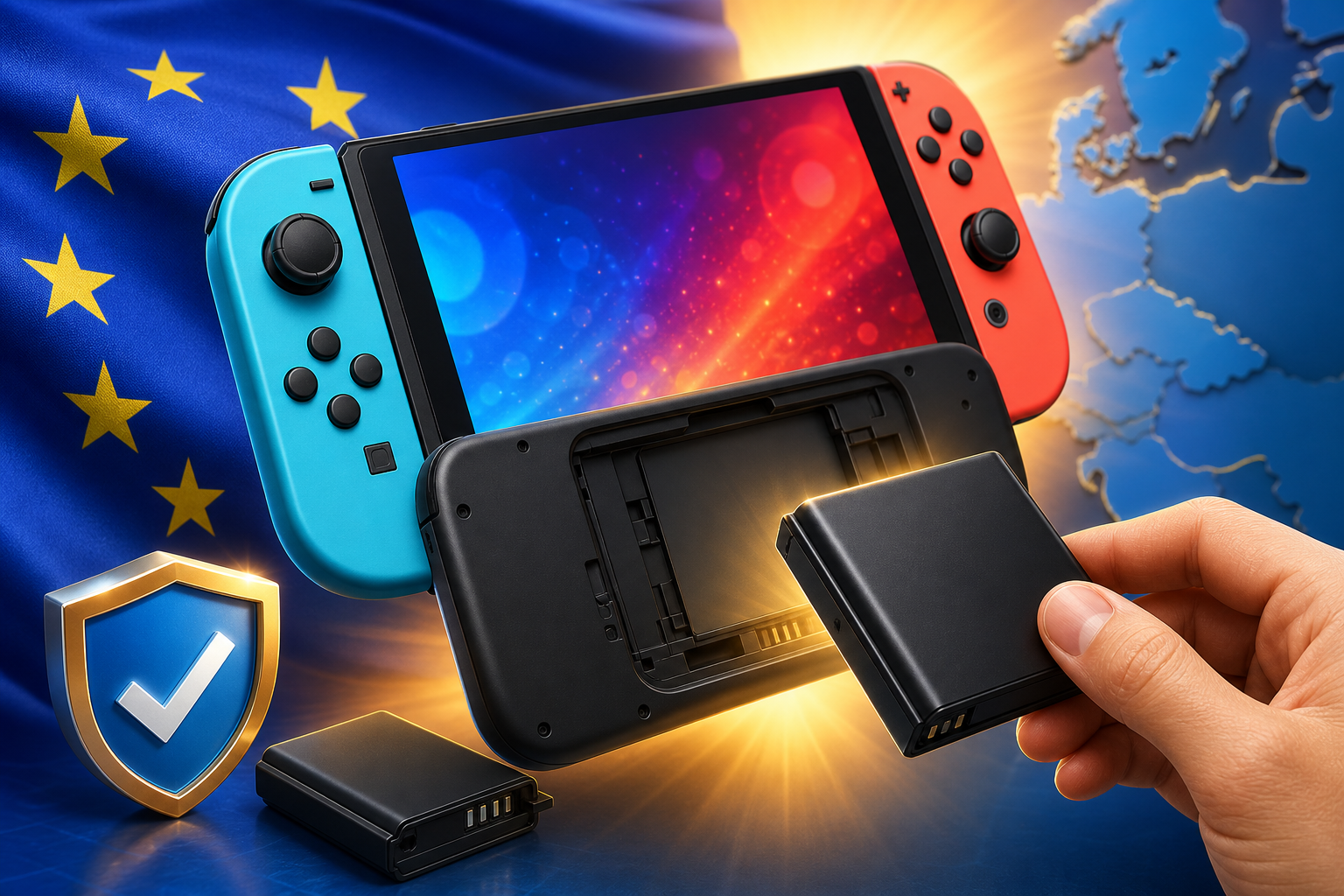 Nintendo Will Launch A Switch 2 With Replaceable Batteries In The EU