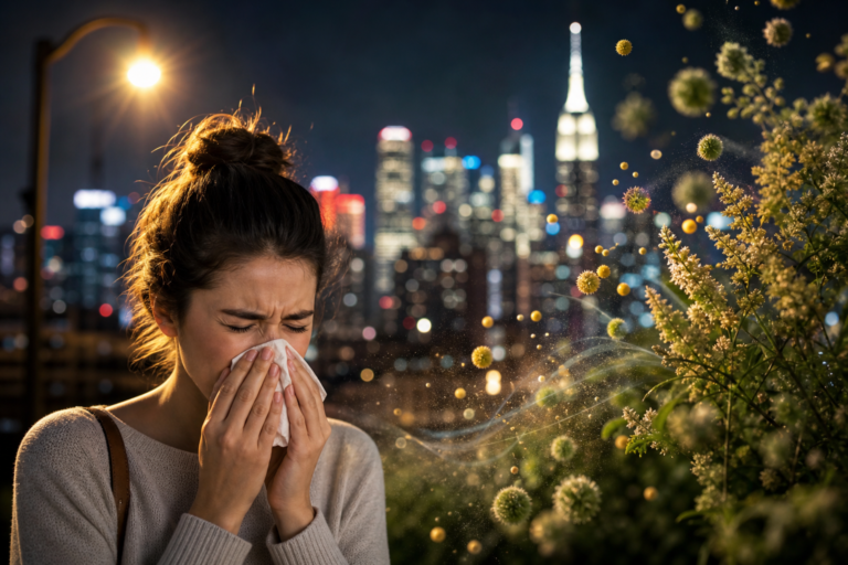 Bright City Lights Might Be Making Your Allergies Worse – The New York Times