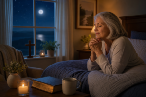 Unlock Restful Nights: 5 Faith-Based Strategies to Calm Your Mind and Embrace Peace After 50