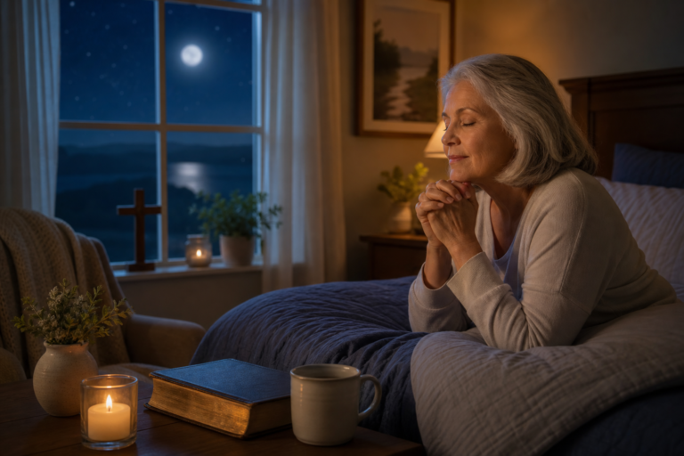 Unlock Restful Nights: 5 Faith-Based Strategies to Calm Your Mind and Embrace Peace After 50