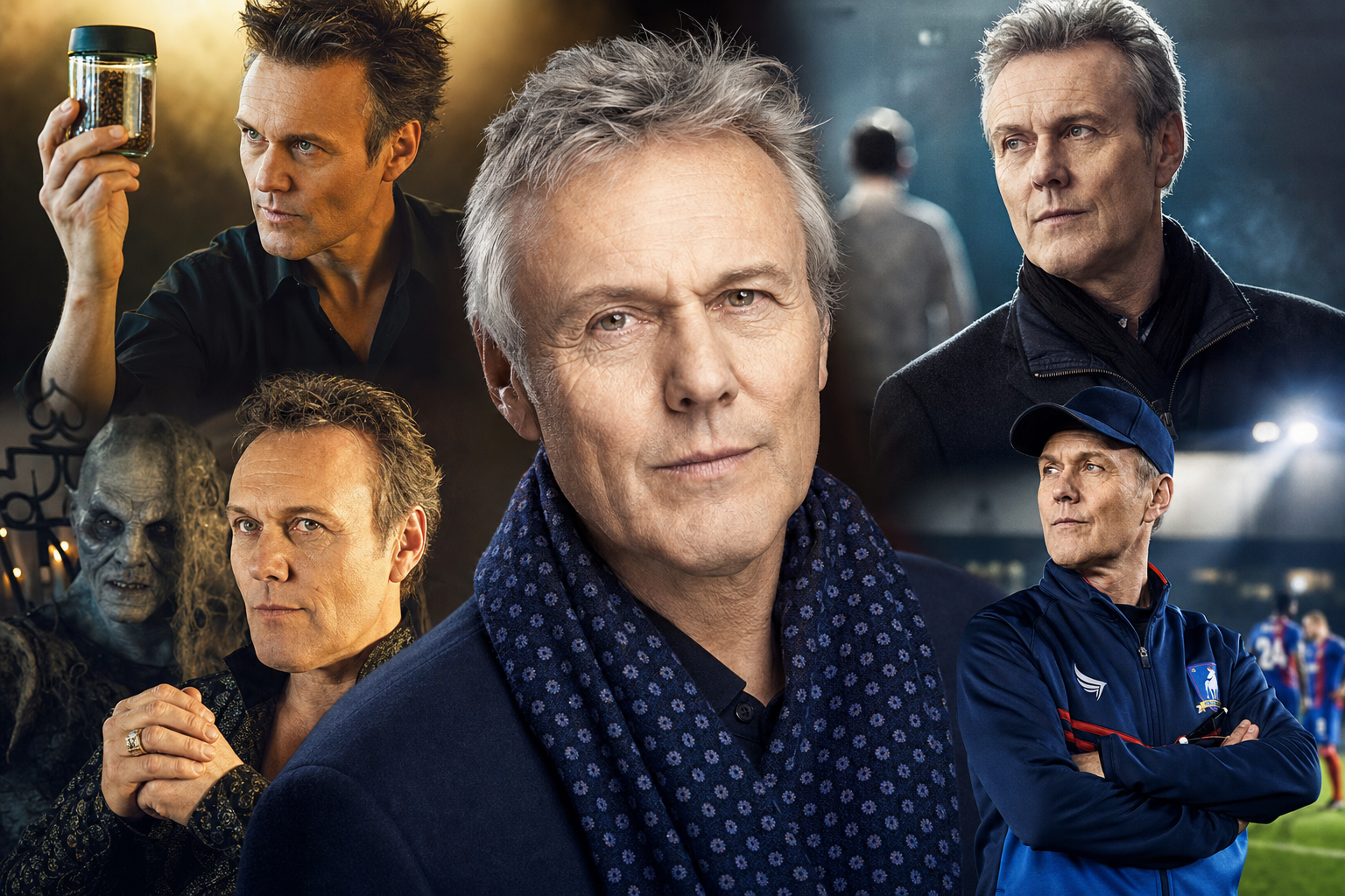 From Nescafe to Ted Lasso: Anthony Head's life in pictures - BBC