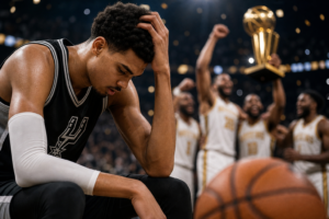 Wemby rues costly turnover as Spurs fall in Game 2 of NBA Finals - ESPN