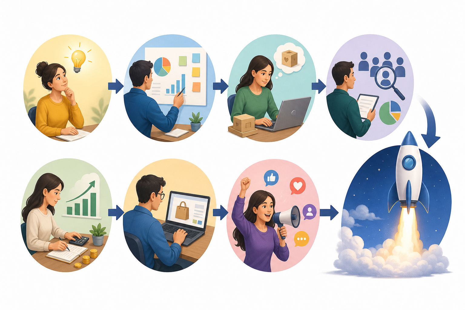 From Idea to Launch: A Step-by-Step Guide to Starting Your Own Business