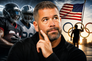 Darrell "Housh" Doucette thinks "one or two" NFL players could make U.S. men's Olympic flag team