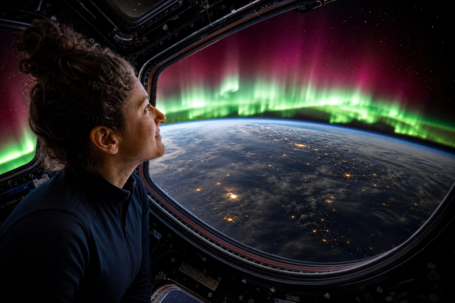 Maine astronaut Jessica Meir shares stunning aurora view from ISS