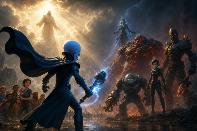 Faith and Fortitude: Megamind vs. The Doom Syndicate