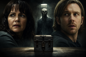 'Lockbox' Trailer - Carla Gugino & Lou Taylor Pucci Face Inhuman Entity in New Horror From 'The Last Exorcism' Director