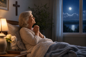 Awaken Peace: How to Find Calm Amid Nighttime Fears for Christians Over 50