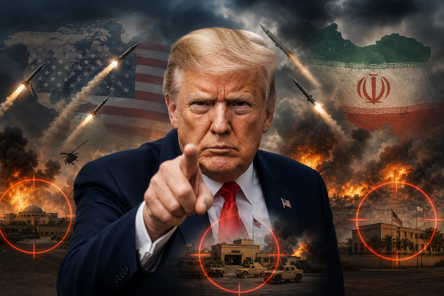 Trump says Iran will ‘pay the price’ after it targets U.S. assets in three countries - The Washington Post