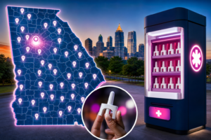 Free naloxone map across the state unveiled, new 24/7 Narcan kiosk opens in Atlanta