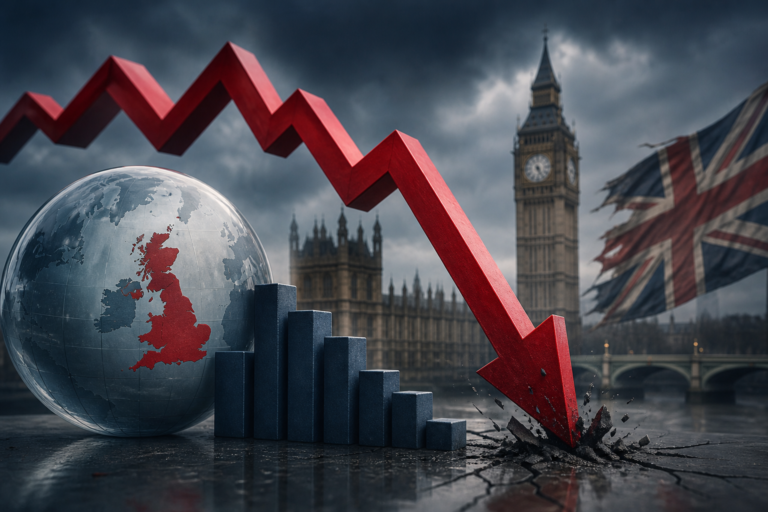 U.K. GDP April 2026: Economy shrinks 0.1%