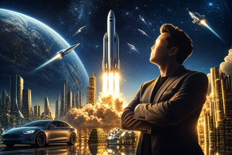 SpaceX soars in debut and makes Musk the first trillionaire