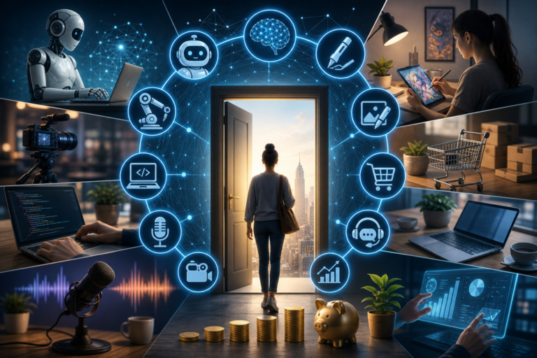 Unlocking Opportunities: 10 Innovative AI Side Hustles to Boost Your Income