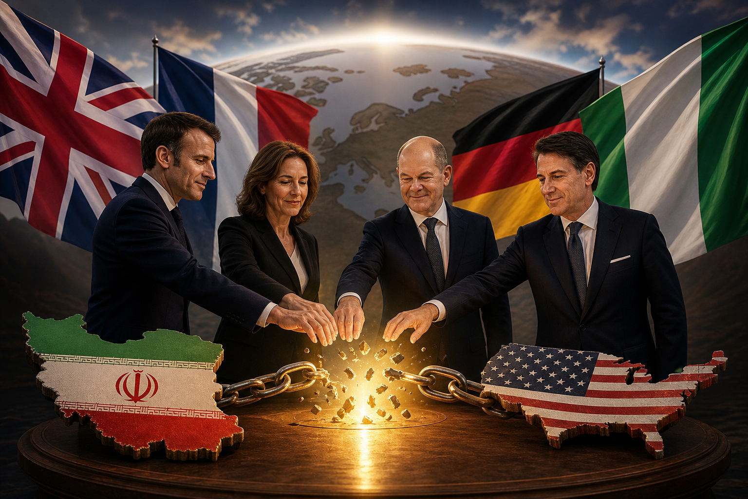 UK, France, Germany and Italy ready to lift Iran sanctions after US-Iran deal - Reuters