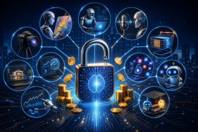Unlocking Wealth: 10 Innovative Ways to Make Money with AI