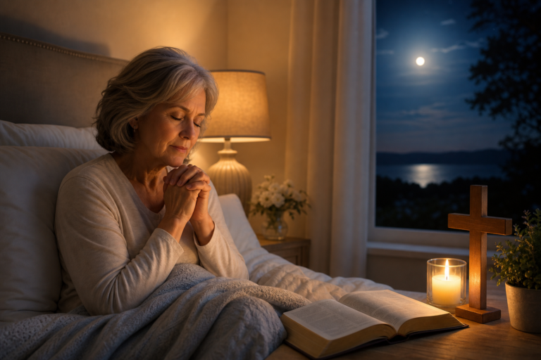 Find Peace in the Night: 5 Scripture-Inspired Strategies to Calm Your Thoughts and Sleep Better After 50
