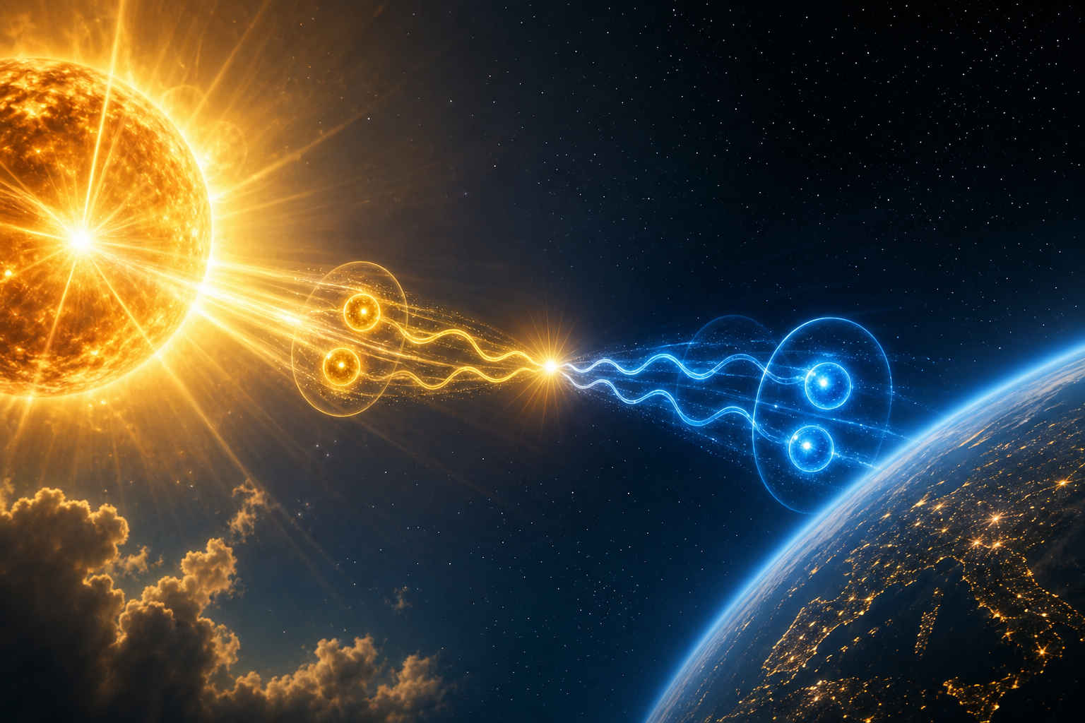 Sunlight can produce correlated pairs of photons – Physics World