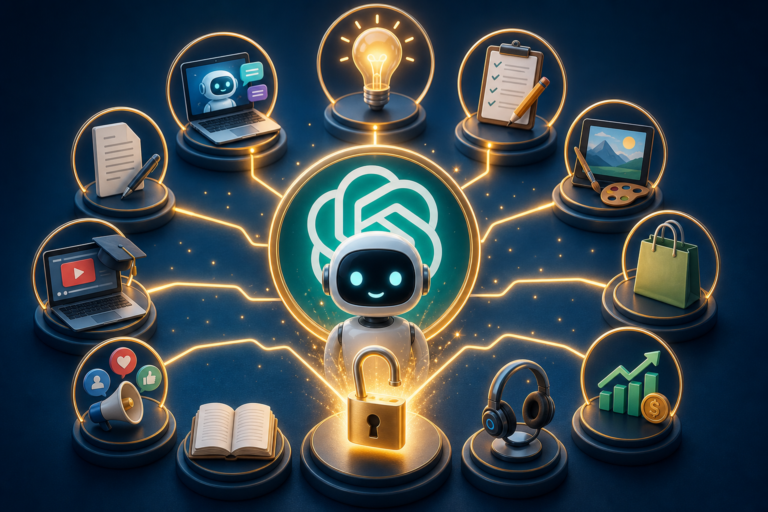 Unlocking Income Streams: 10 Innovative Ways to Make Money with ChatGPT