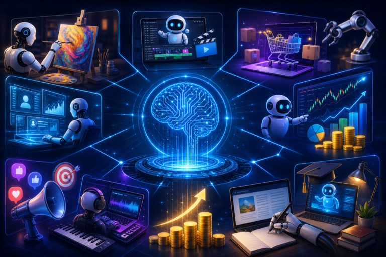 Unlocking Profit Potential: 10 Innovative Ways to Make Money with AI