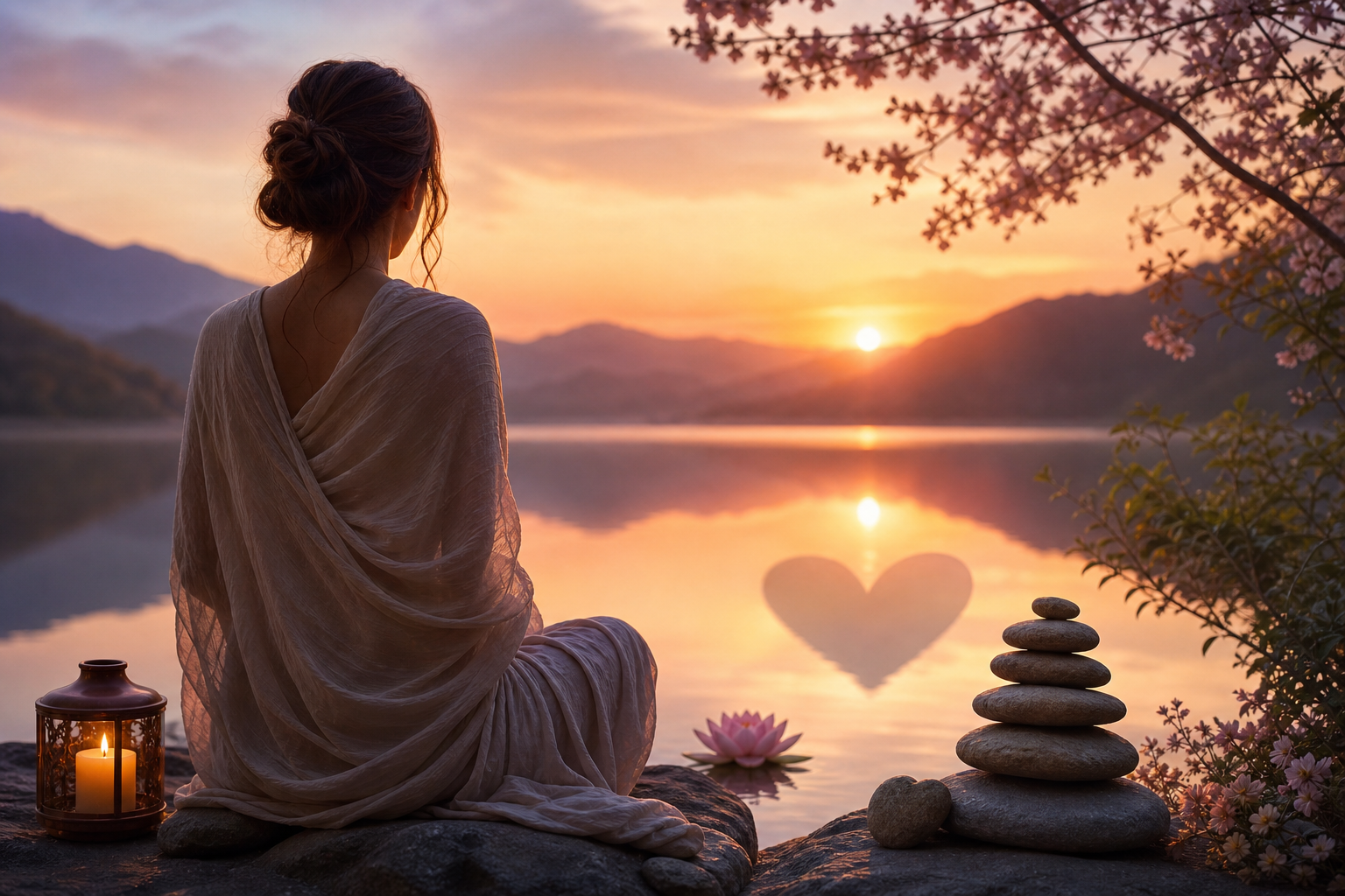 Reflections of the Heart: Nurturing Your Soul Through Stillness and Grace