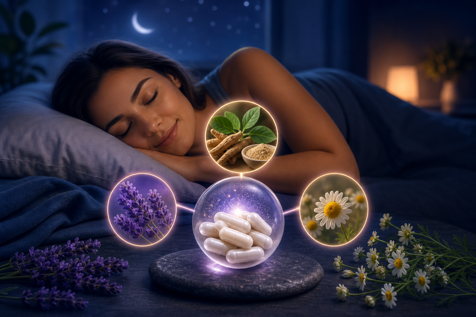 3 Supplements to Pair With Magnesium for a Better Night's Sleep