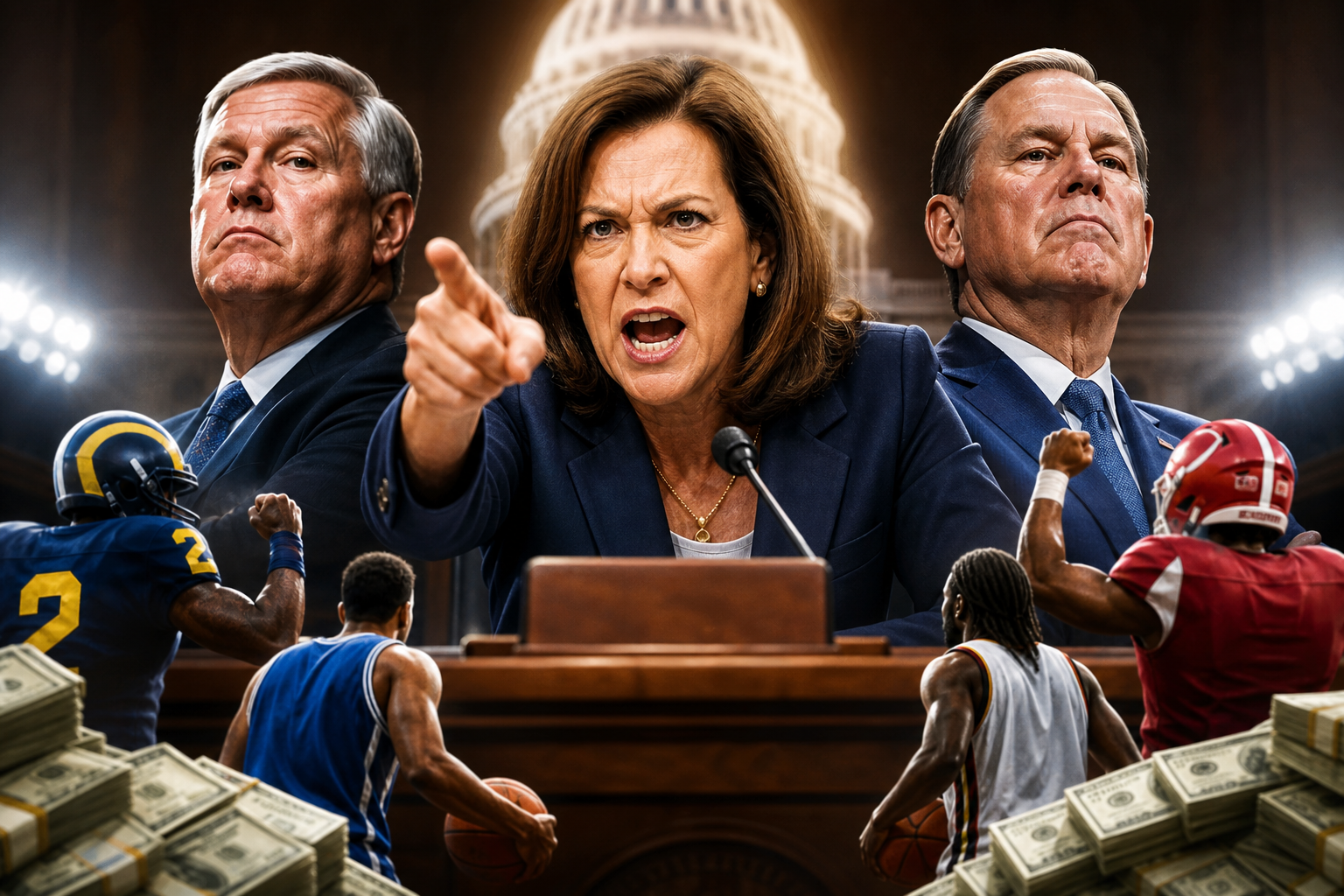 Big Ten, SEC commissioners ripped by key senator for continued opposition to Protect College Sports Act — 'People have to wake up'