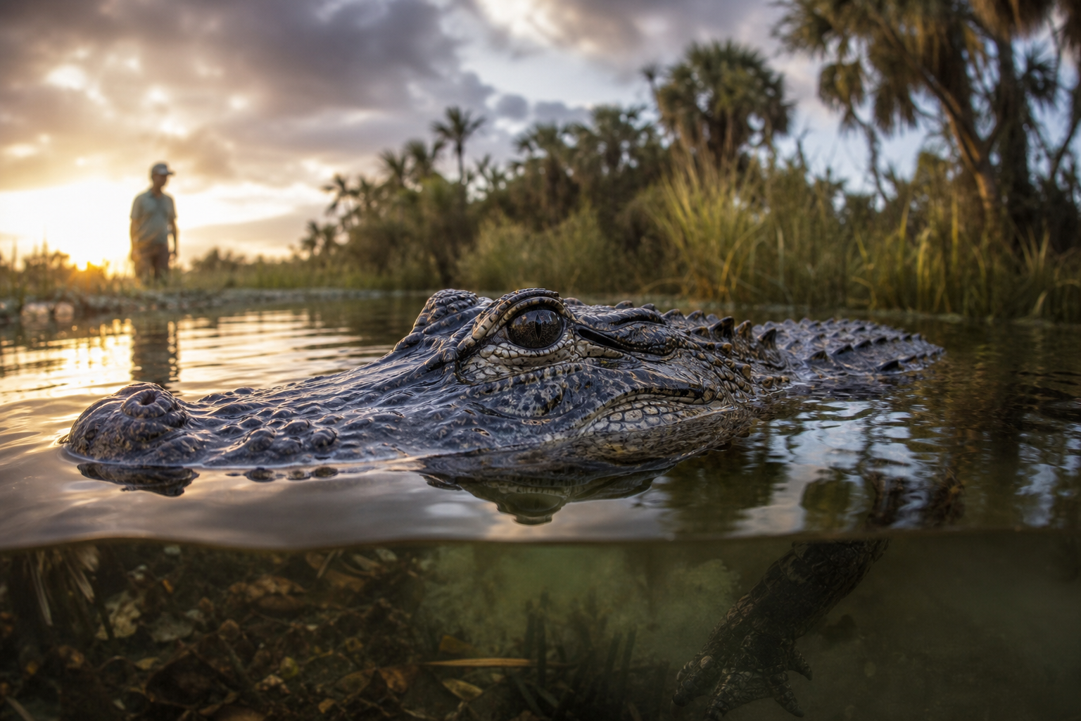 That’s not an alligator — but it’s slowly invaded Florida, experts say