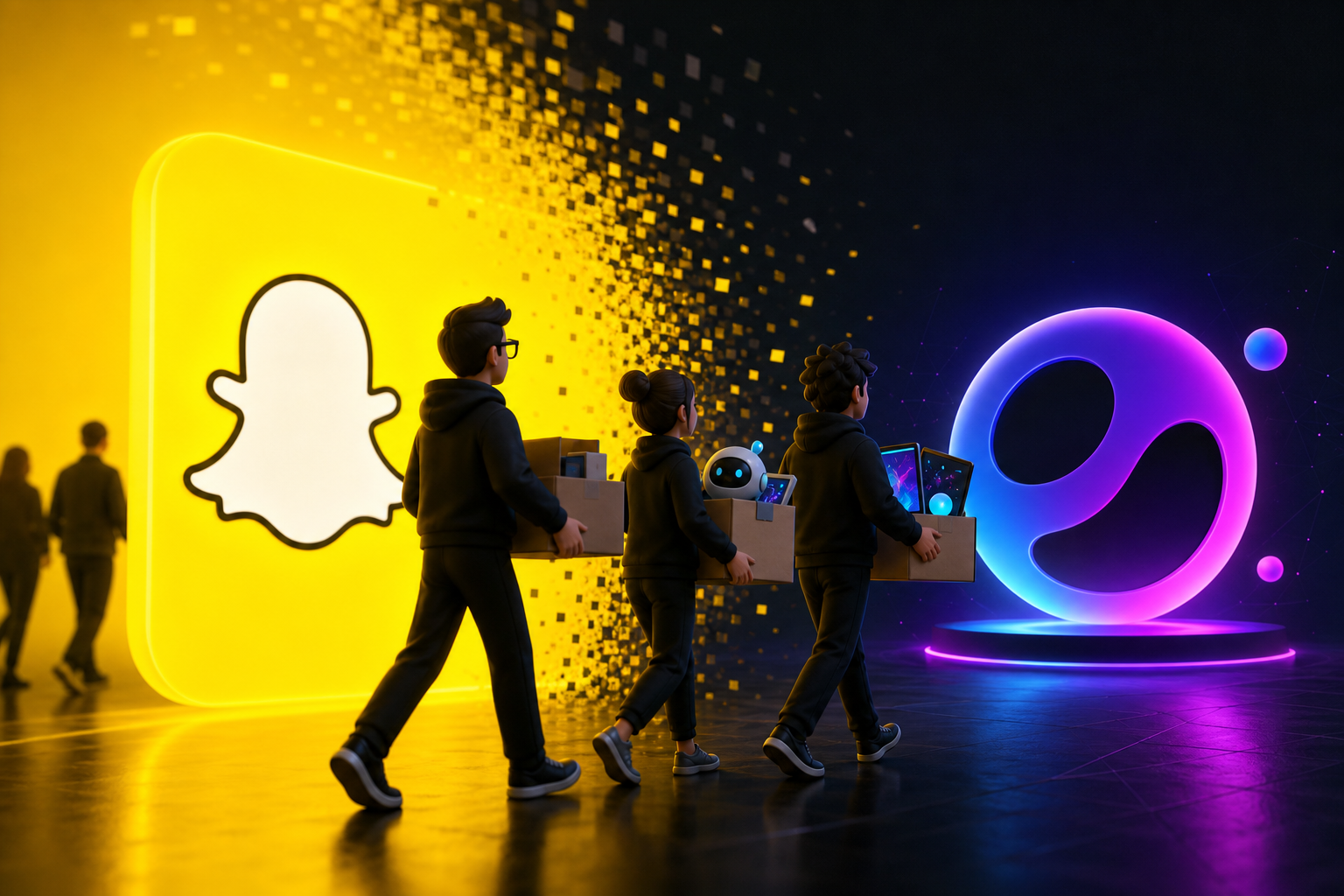 Snap spins off AI video team into new company, Dotmo, due to costs