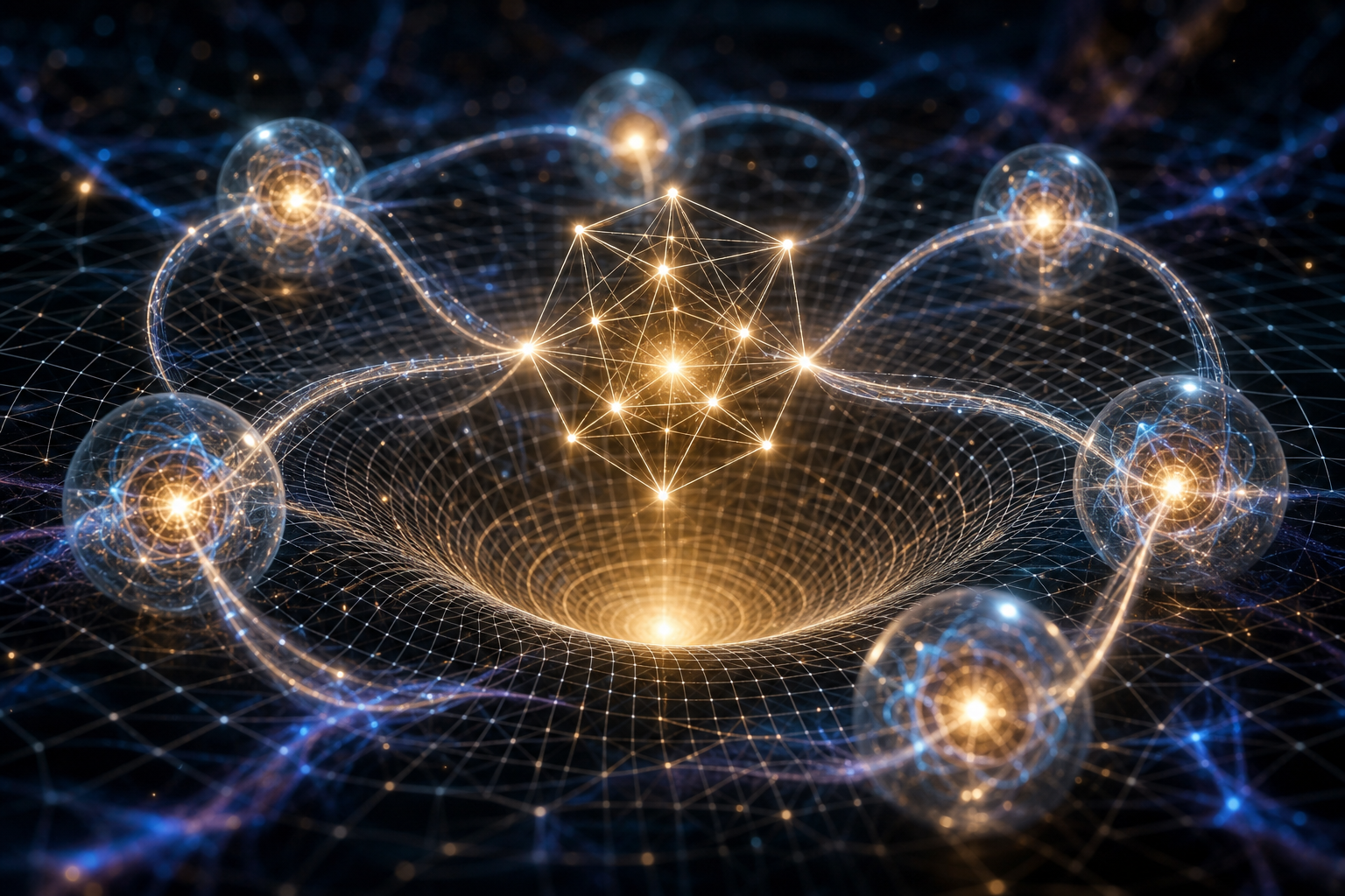 Quantum gravity research links continuous parameters to local operators within the theory itself - Phys.org
