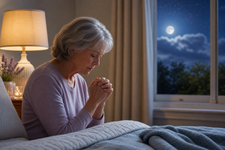 How to Cast Your Nighttime Anxieties on God: A Compassionate Guide for Christians Over 50